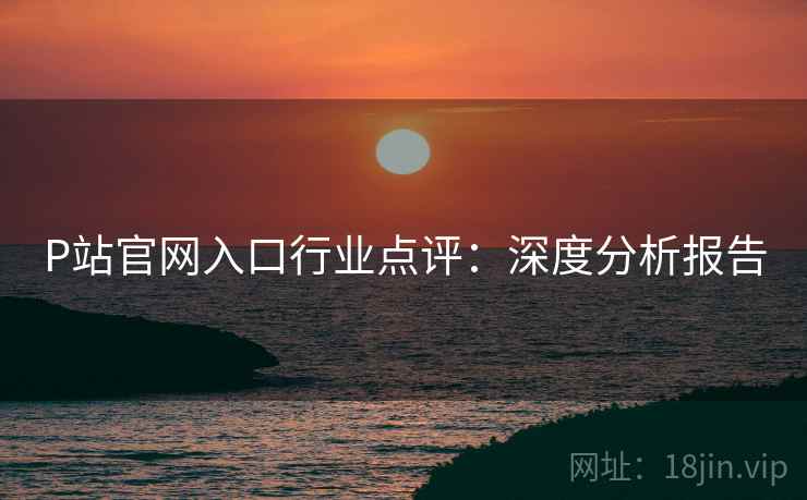 P站官网入口行业点评：深度分析报告