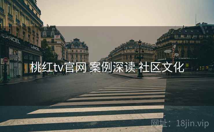 桃红tv官网 案例深读 社区文化
